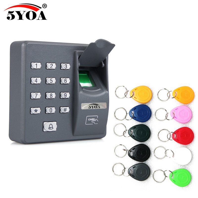 CONTROL DE ACCESO 5Y0A 5YBX6A CON LECTOR BIOMETRICO Y SISTEMA RFID