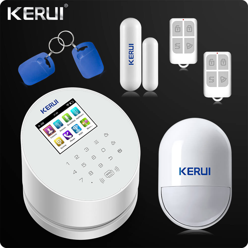 SISTEMA DE SEGURIDAD KERUI W2 GSM+WIFI+PSTN